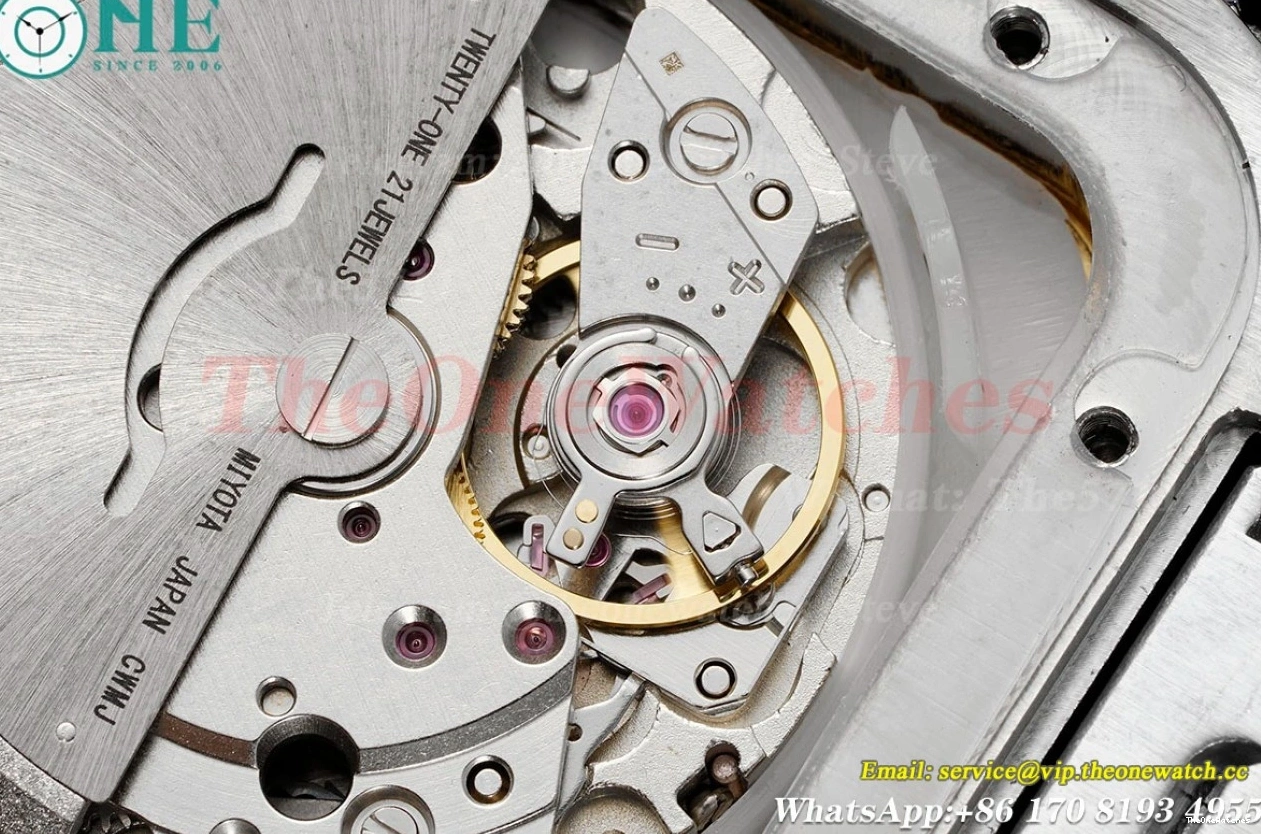 40mm Arab YG MY9015 SS Dia AMG XL Mens 100 Santos SS 0424